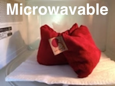 Hot Cherry Cervical/Rectangle Neck Pillow in Unbleached, Pre-washed, Natural Denim, with Cherry Blossom Pillowcase-9