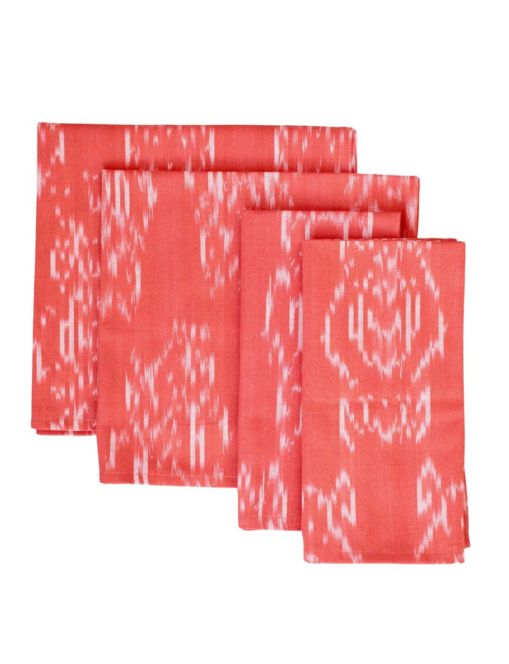 SALSA RED Cloth Napkins | Set of 4