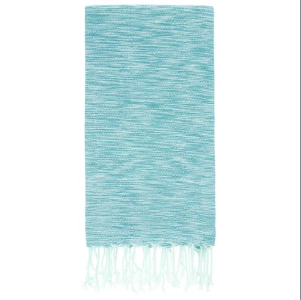 Yalova Ultra Soft Marbled Blanket Throw Turquoise-5