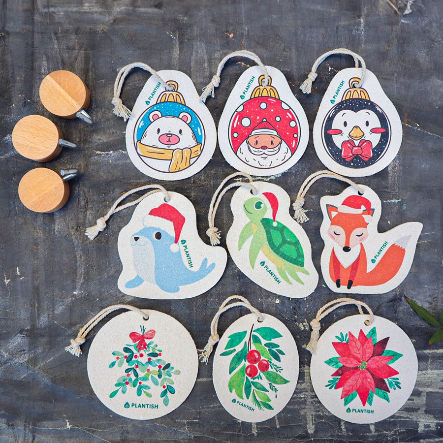 Set of 9 Holiday Ornaments Pop up Sponge (Holiday Exclusive)-2