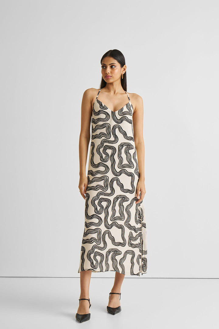 MAZE Midi Slip Dress