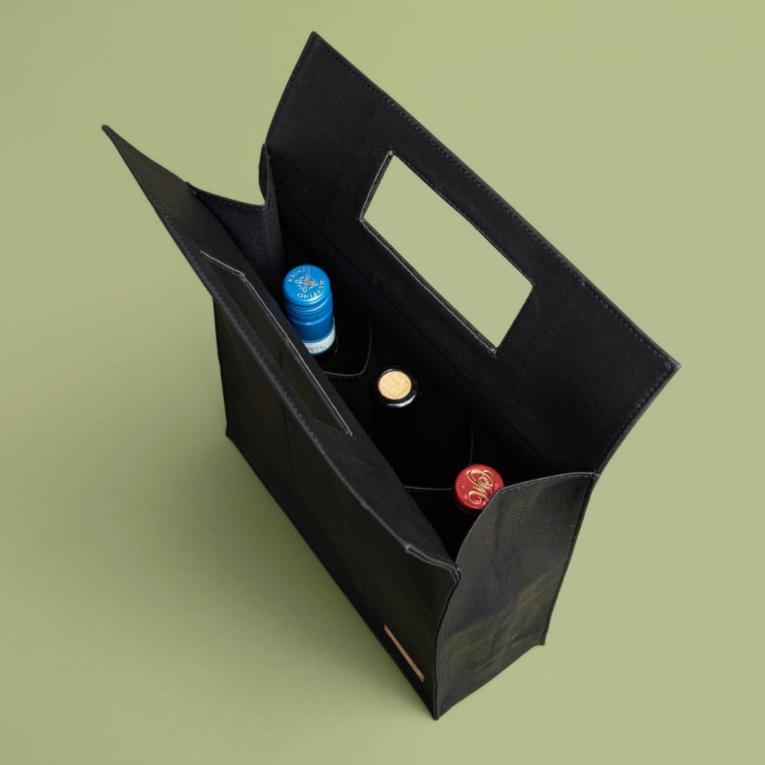 SOMMELIER Wine Tote Bag | 3 Bottles