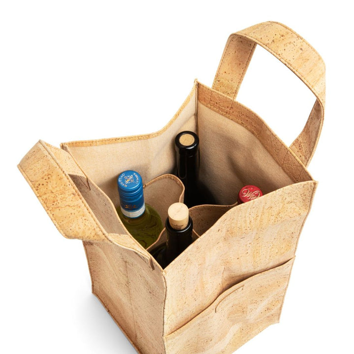 AFICIONADO Wine Tote Bag | 4 Bottles