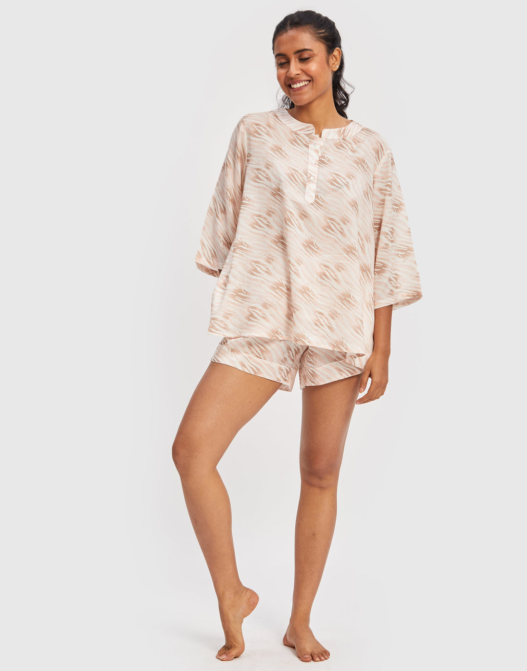 FADED DREAMS Pajama Shorts Set