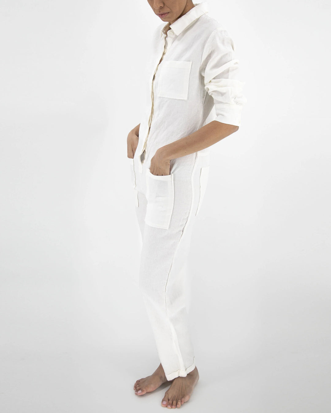 ISABELLE Linen Jumpsuit