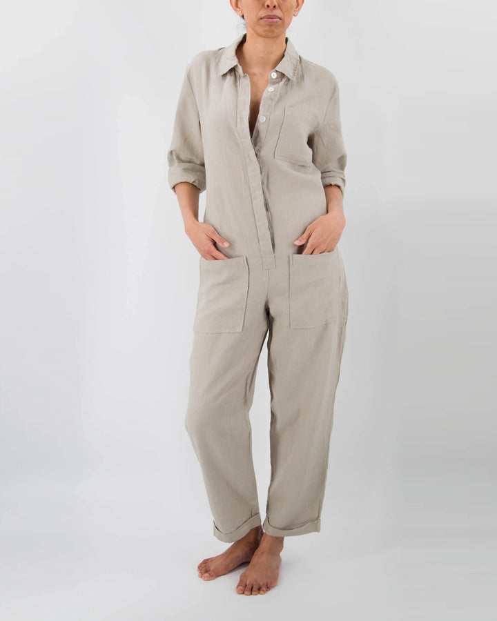 ISABELLE Linen Jumpsuit