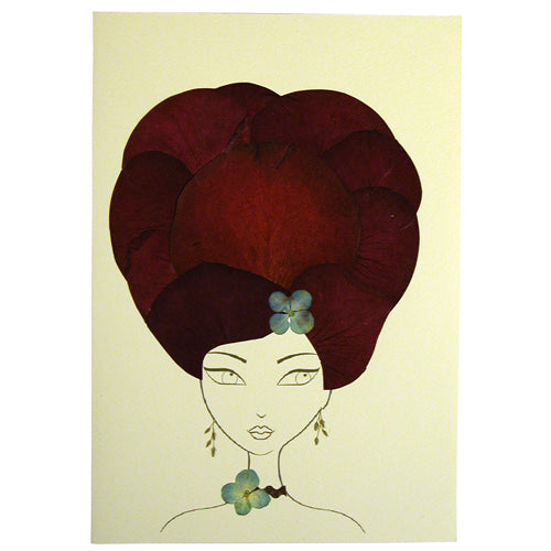 Big Hair Floral Gift Cards - Hair-3