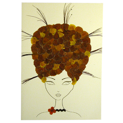 Big Hair Floral Gift Cards - Hair-0