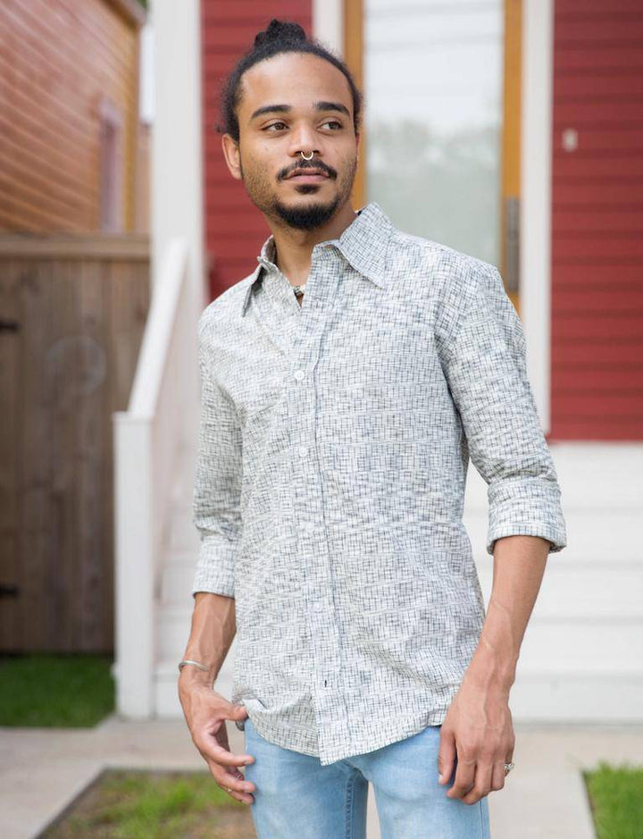 TIMELESS GREY Button Down Shirt