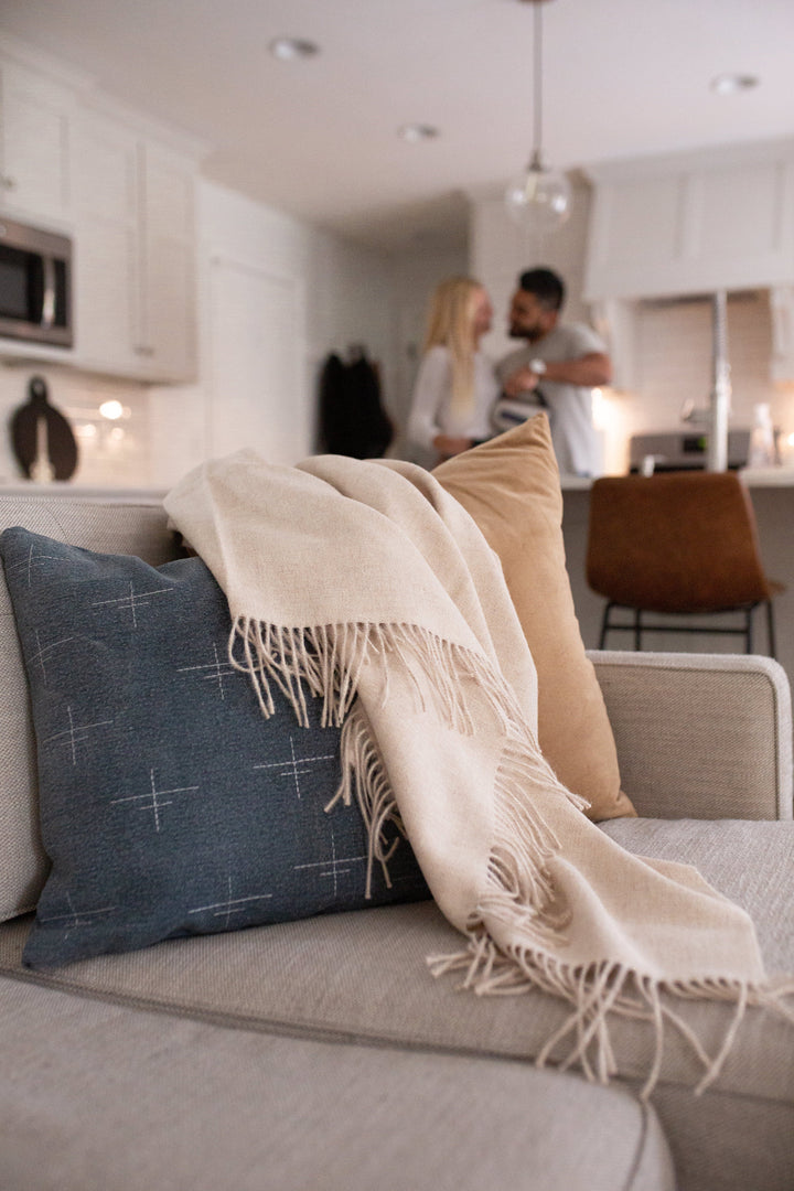 ENCANTO Alpaca Throw | Alabaster