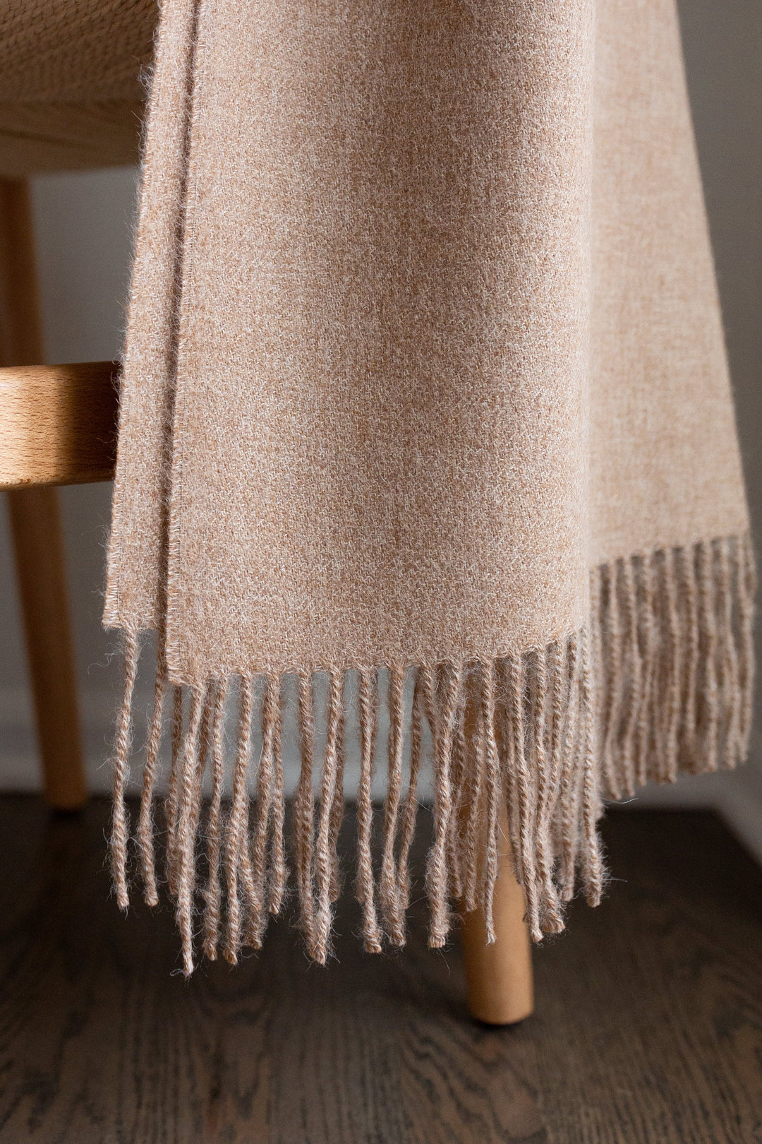 ENCANTO Alpaca Throw | Sandy Beige