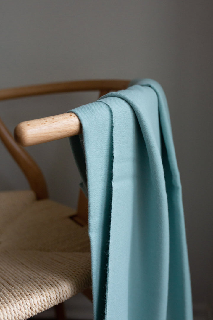 ESENCIA Alpaca Throw | Sky Blue