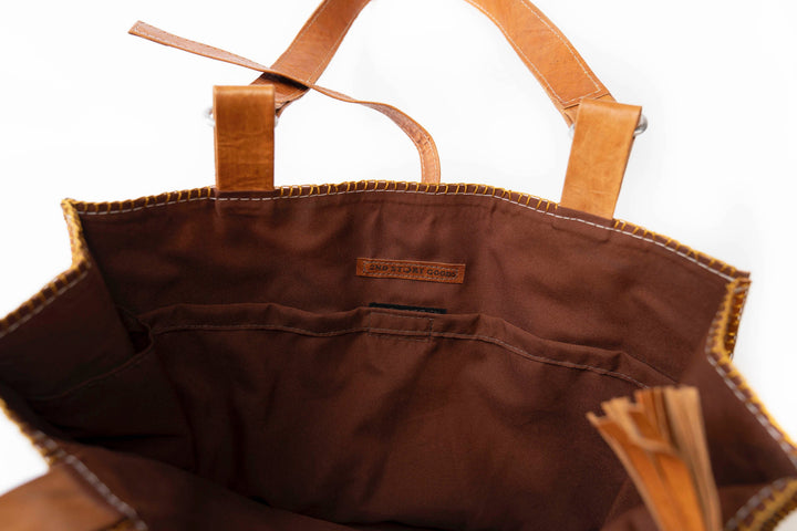 Goat Leather Tote