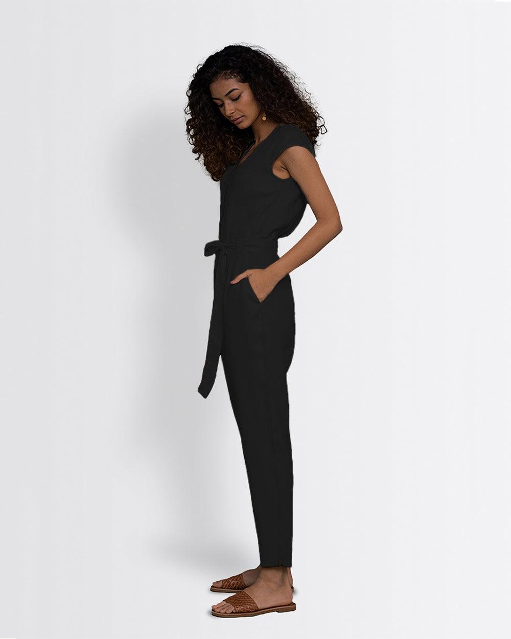 HEMP Jumpsuit | Noir