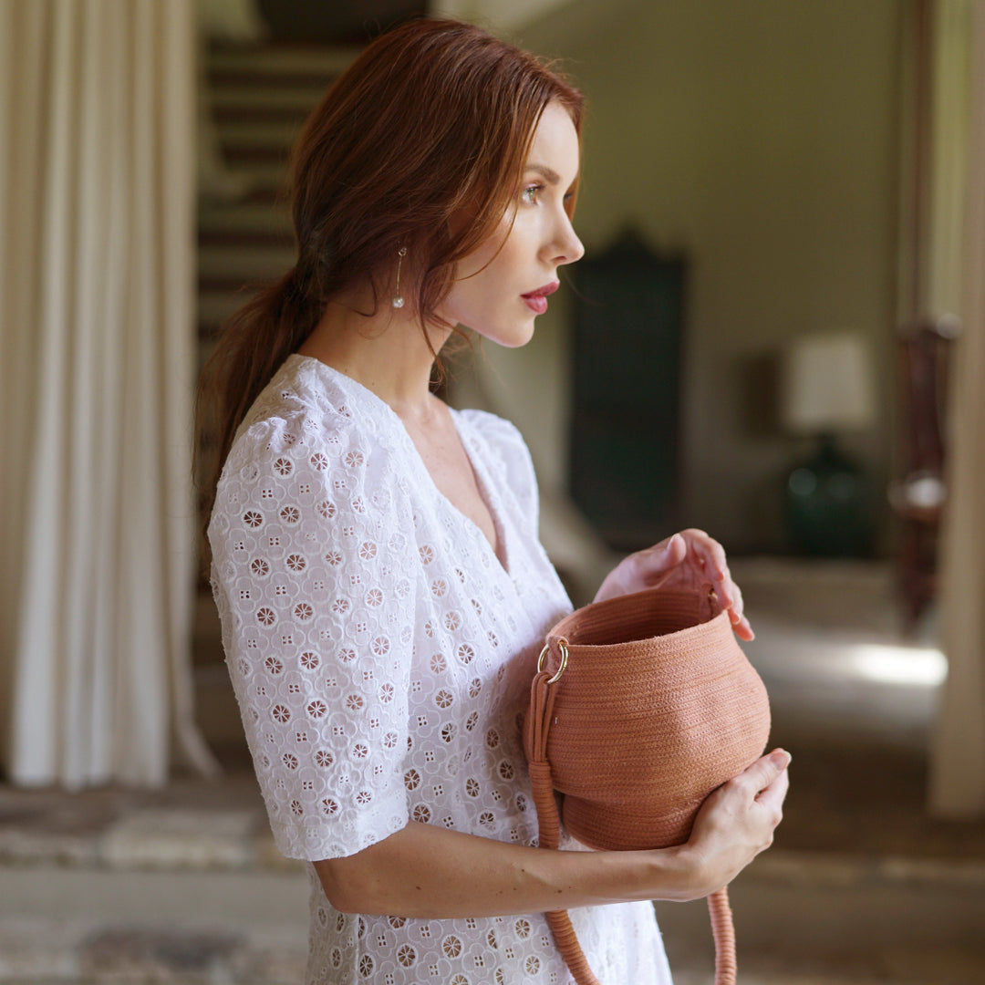 KRATER Vase Bag | Dusty Terracotta-by-BrunnaCo-Finally Bliss