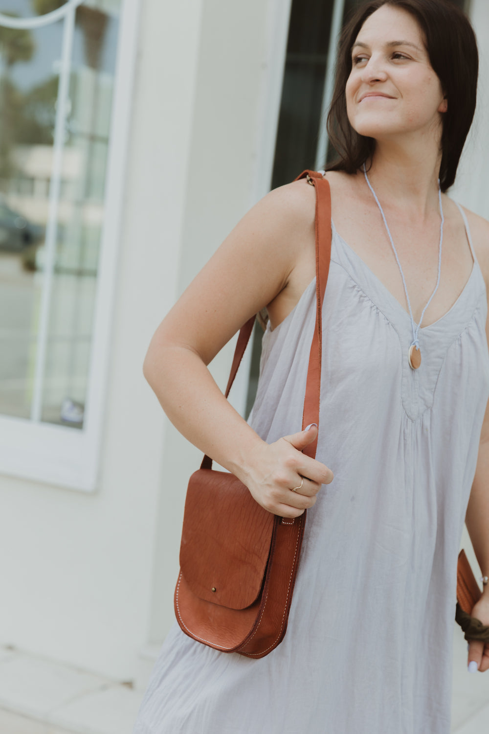 Leather SADDLEBAG