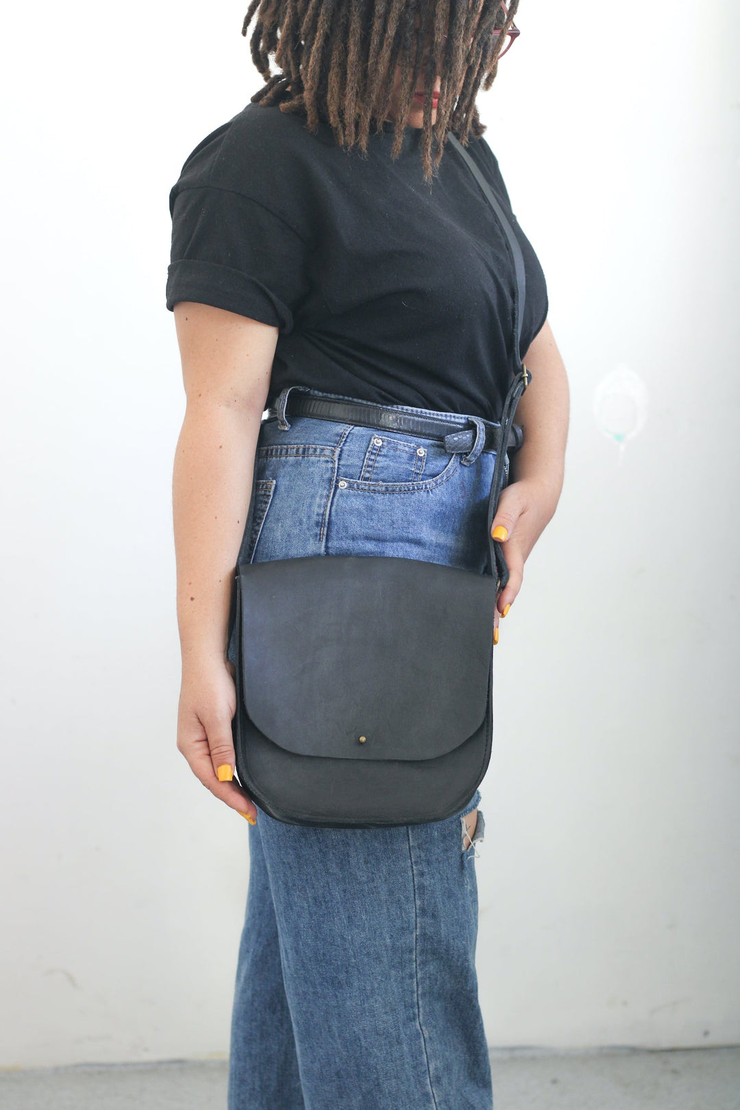 Leather SADDLEBAG