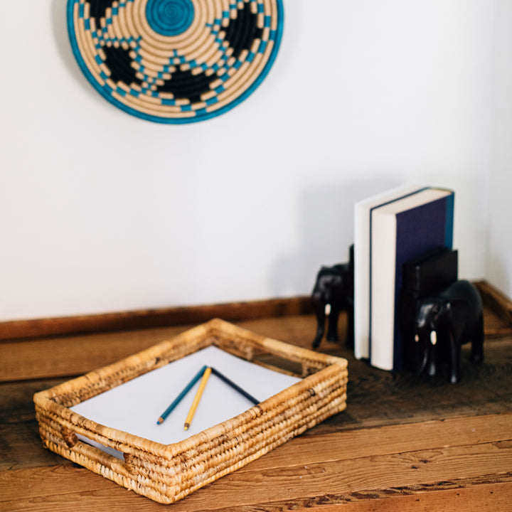 Banana Leaf NESTING Tray Set