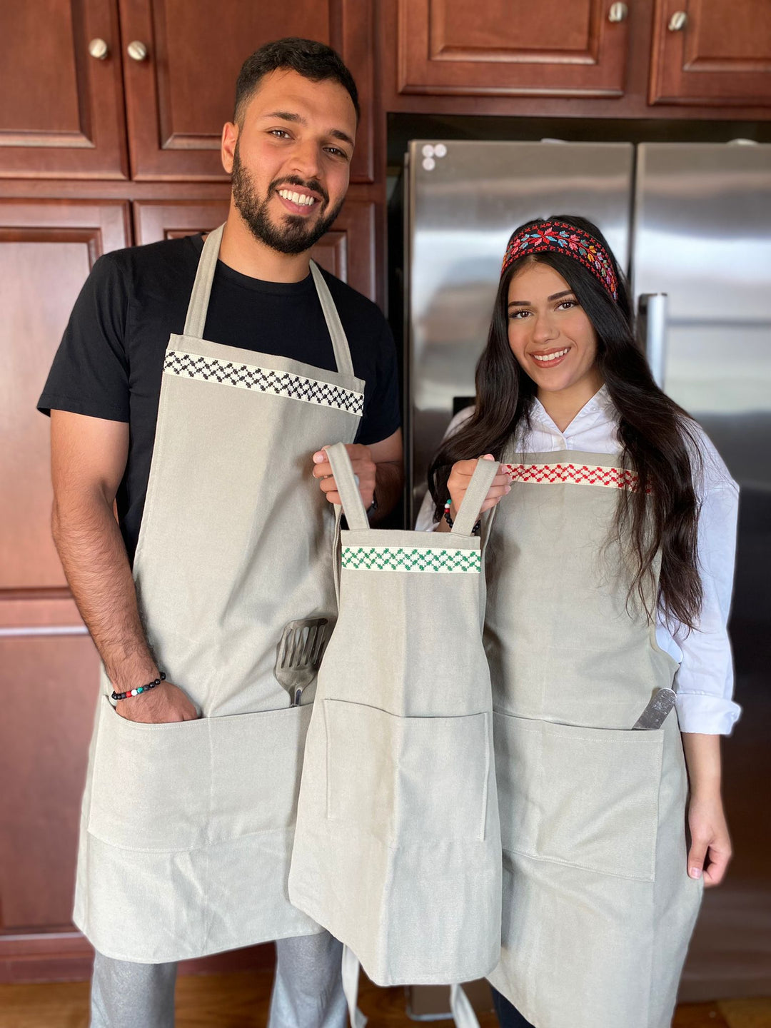 Men's Full-Length KUFFIYEH Apron