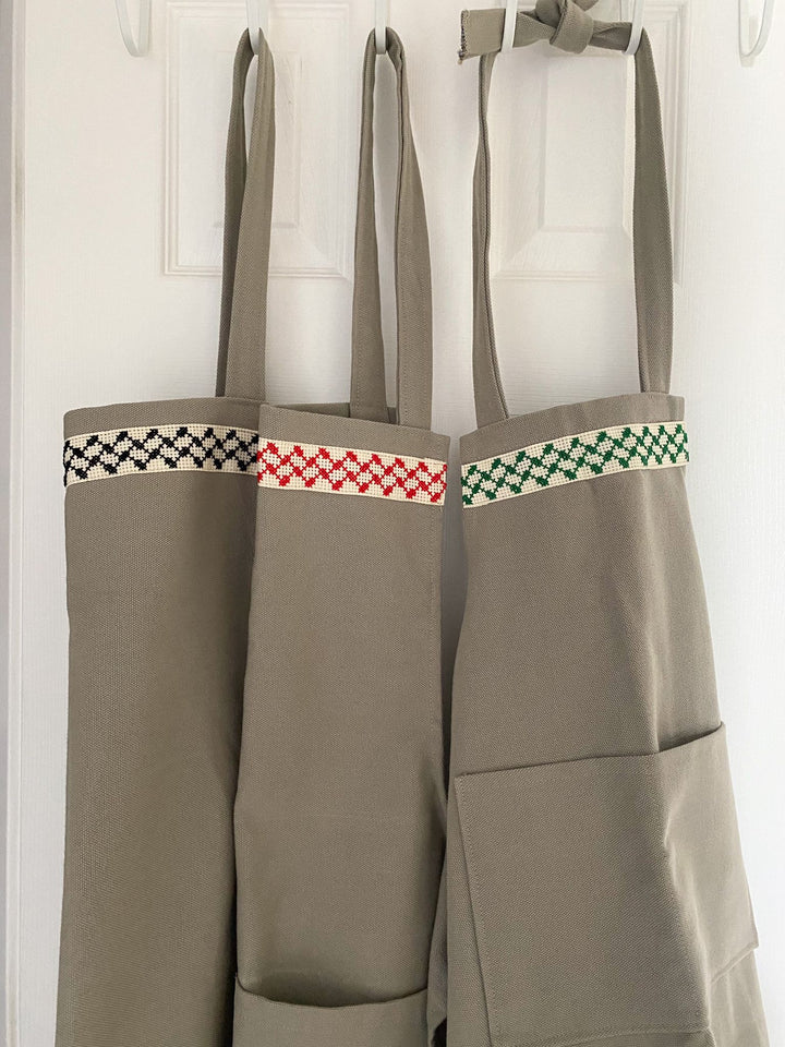 Family Bundle of 3 | Full-Length KUFFIYEH Apron (Women's, Men's, and Children's)