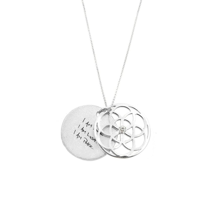 SEED OF LIFE Necklace with Diamond-by-ARTICLE22-Finally Bliss