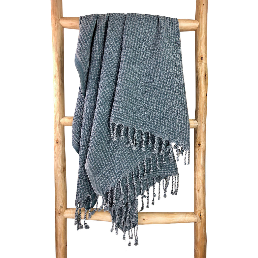 WAFFLE Weave Turkish Towel