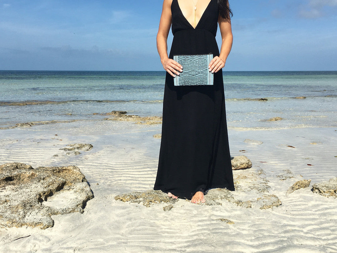 Ocean Tribal Clutch-by-SLATE + SALT-Finally Bliss