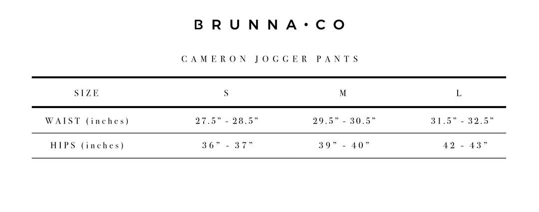 CAMERON Bamboo Fleece Joggers | Off White-by-BrunnaCo-Finally Bliss