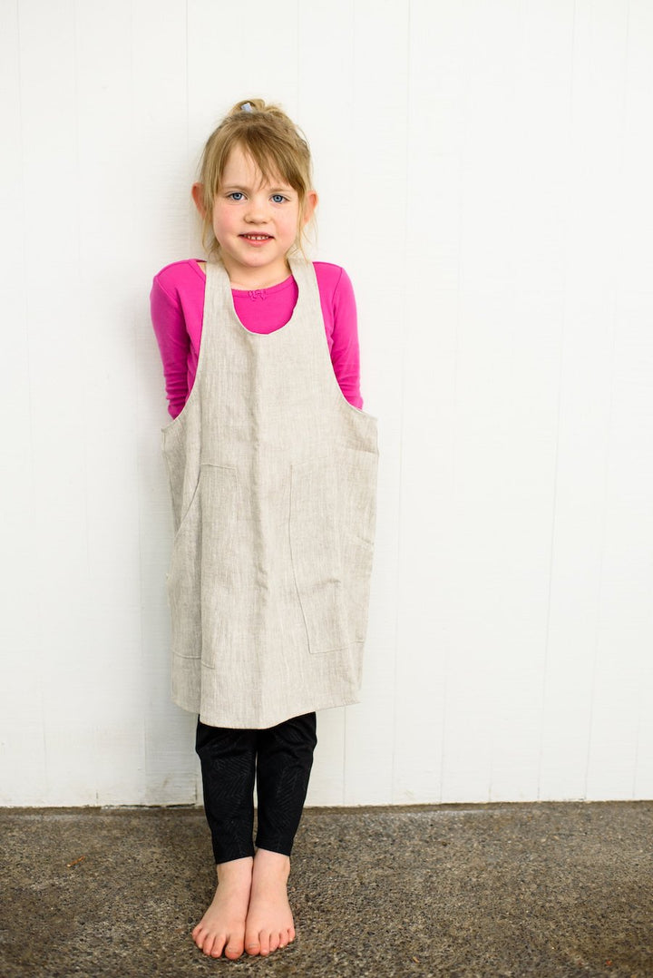 Children's Pinafore Apron (ages 5-8)-0