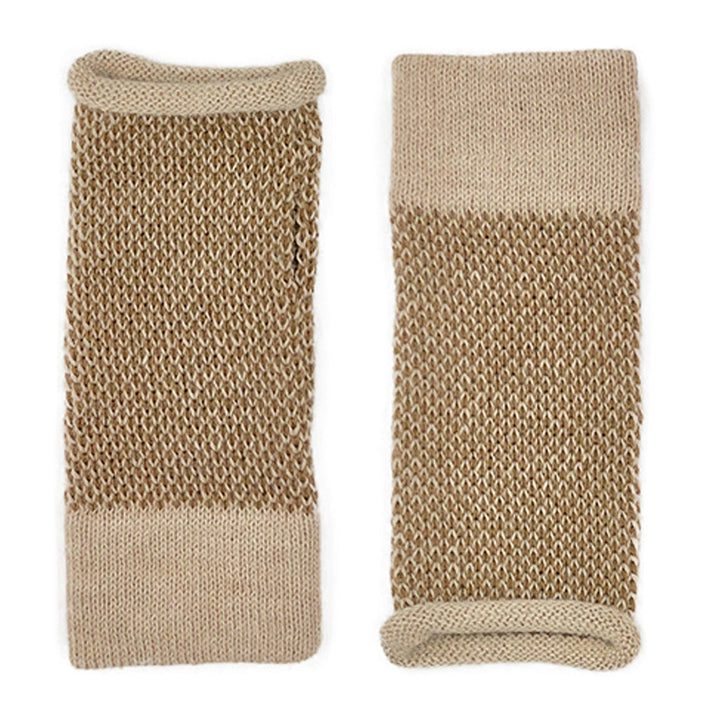 Camel INTERWOVEN Alpaca Gloves