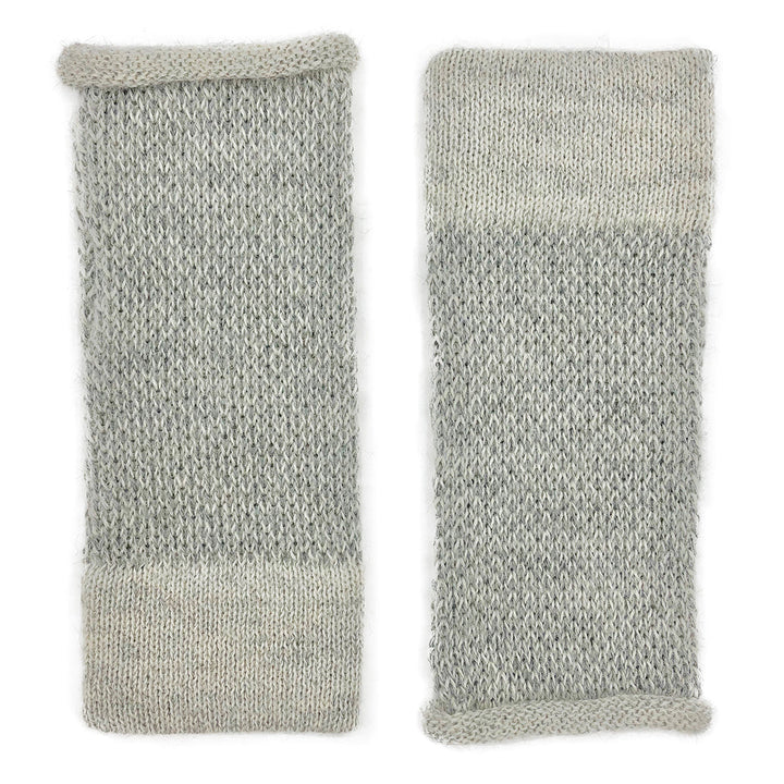 Gray INTERWOVEN Alpaca Gloves