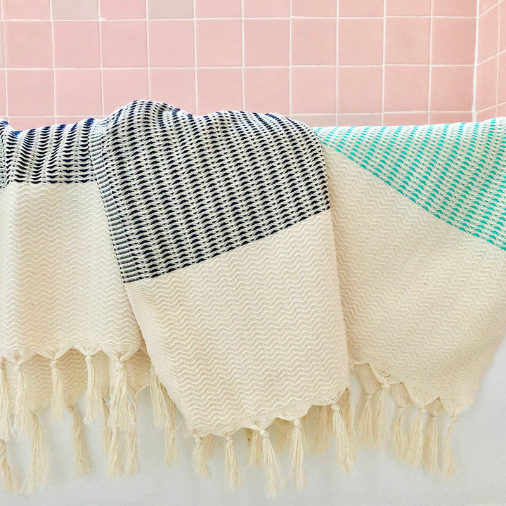 PLUSH Wavy Turkish Towel