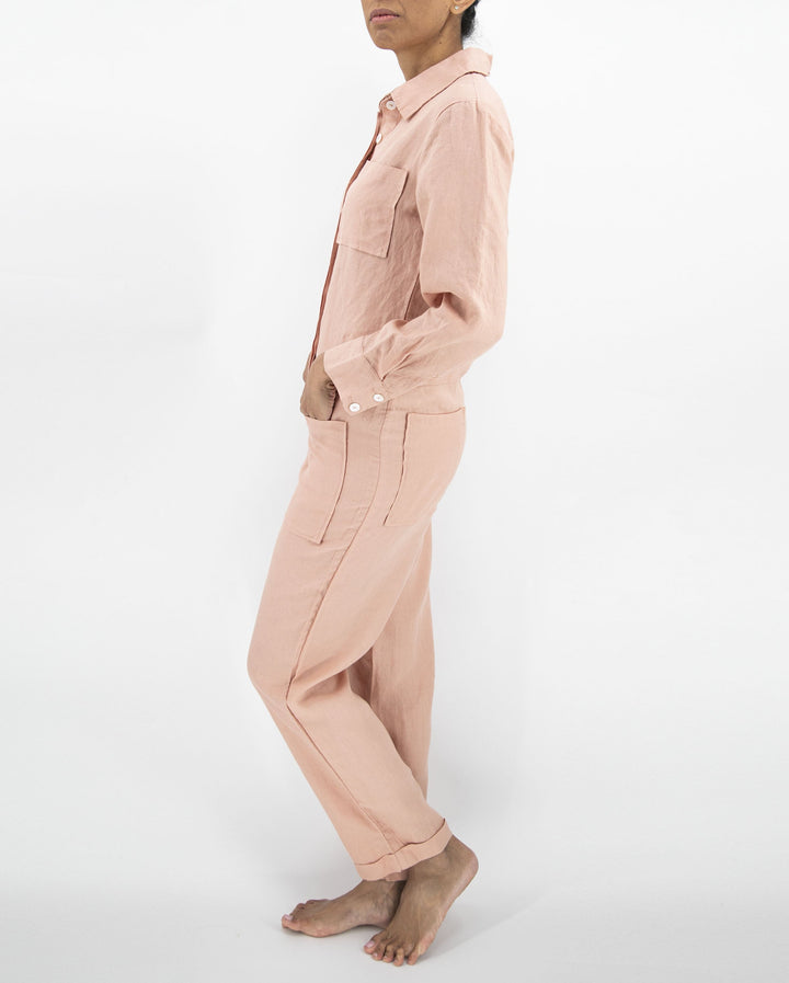 ISABELLE Linen Jumpsuit