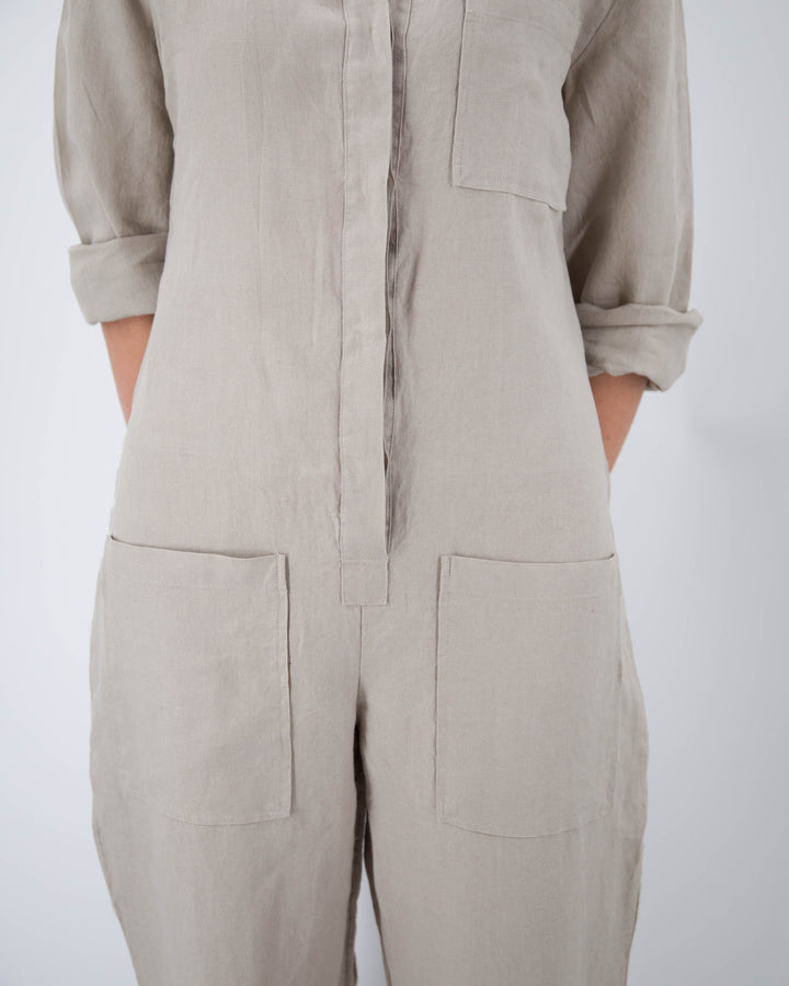 ISABELLE Linen Jumpsuit