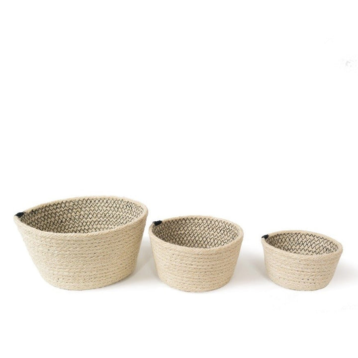 Amari Bowl - Black (Set of 3)-by-KORISSA-Finally Bliss