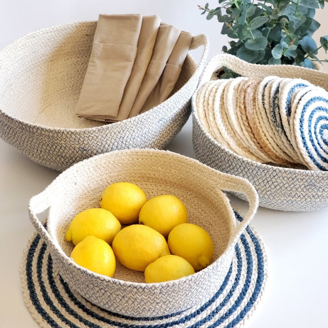 Amari Fruit Bowl - Blue (Set of 3)-by-KORISSA-Finally Bliss