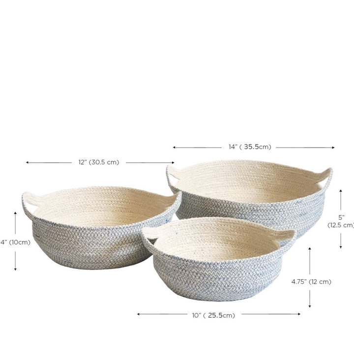 Amari Fruit Bowl - Blue (Set of 3)-by-KORISSA-Finally Bliss