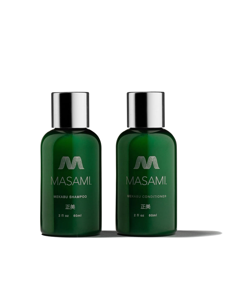 Mekabu Hydrating Shampoo & Conditioner | Travel Size-0