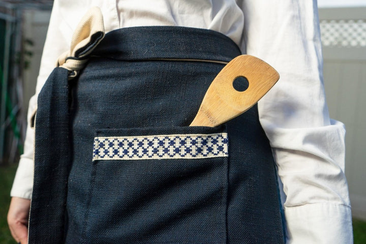 KUFFIYEH Apron | Blue