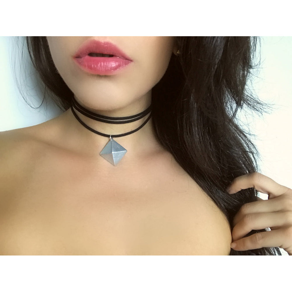 Recycled Bombshell Choker-by-SLATE + SALT-Finally Bliss