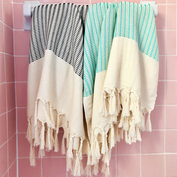 PLUSH Wavy Turkish Towel