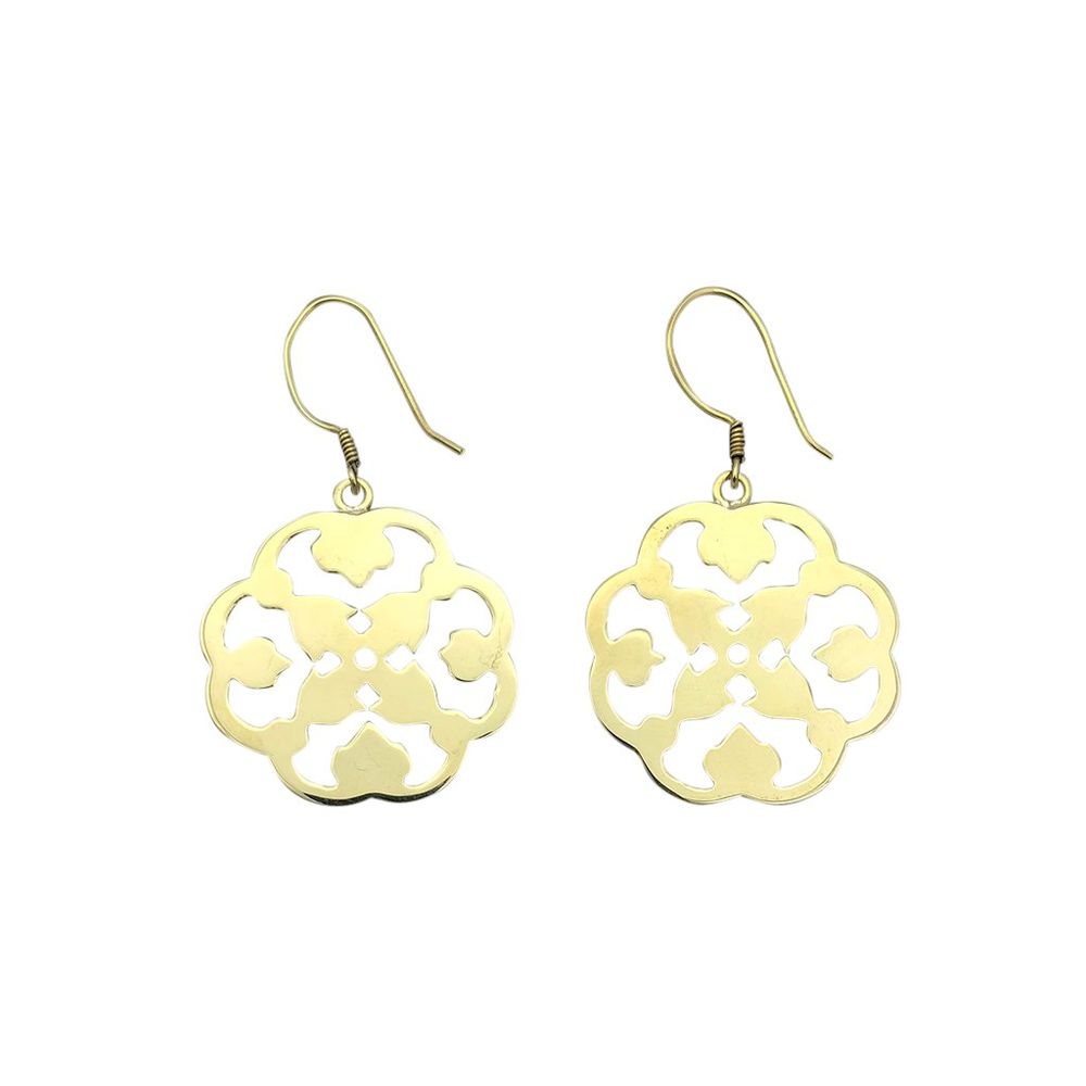 Clover Bombshell Earrings-by-SLATE + SALT-Finally Bliss